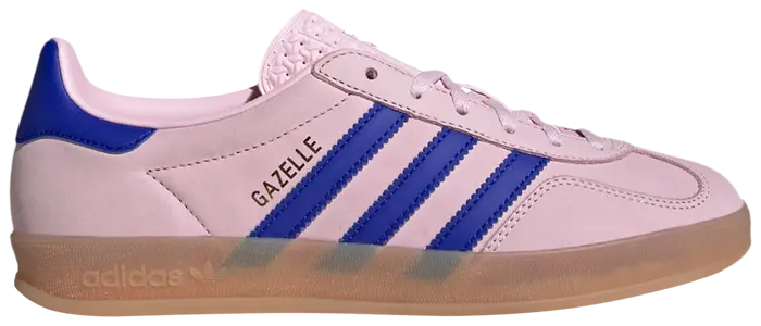 Women's Adidas Gazelle Indoor "Clear Pink / Lucid Blue"