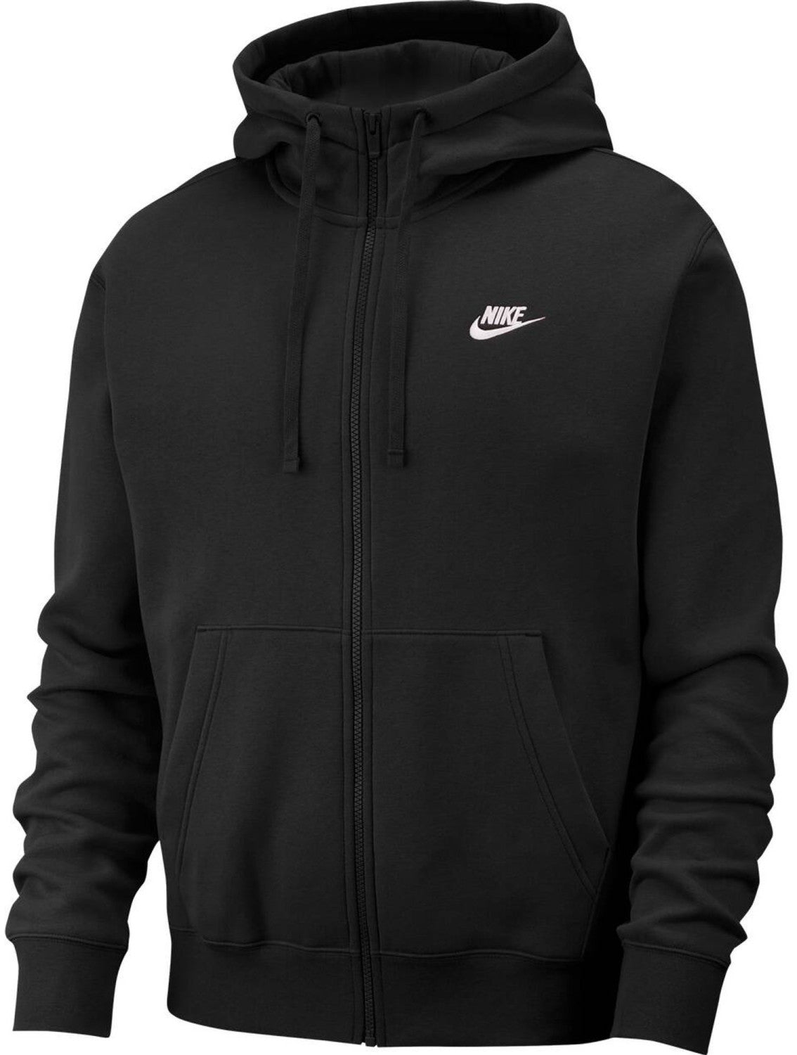 Nike Sportswear Club Fleece Full-Zip Hoodie "Black"