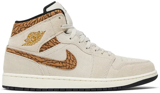 Air Jordan 1 Mid "Brown Elephant"