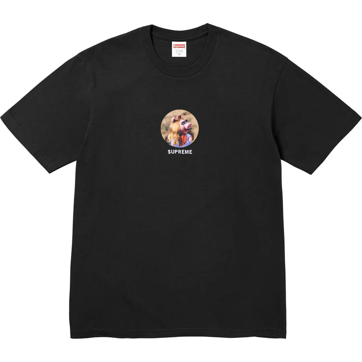 Supreme Miss Piggy Tee "Black"