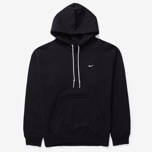 Nike Solo Swoosh Fleece Pullover Hoodie "Black"